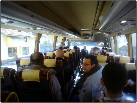 V Dobju nas je pozdravil župan, g. Franc Salobir
